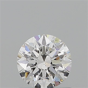 Foto Diamante Natural 0.72 quilates, Redondo , Color F, claridad SI1 y certificado GIA de
