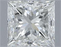 Diamante Natural 0.50 quilates, Princesa , Color H, claridad VS2 y certificado GIA