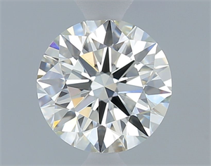 Foto Diamante Natural 0.53 quilates, Redondo , Color J, claridad VVS2 y certificado GIA de