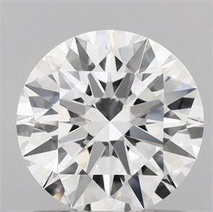 Picture of Lab Grown Diamond 1.03 Carats, Round with Ideal Cut, D Color, VVS1 Clarity and Certified by IGI