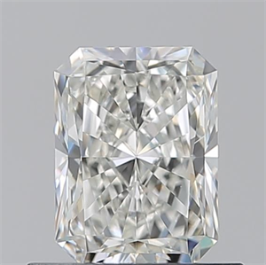 Picture of Natural Diamond 0.70 Carats, Radiant with  Cut, I Color, VVS1 Clarity and Certified by GIA