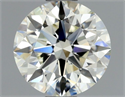 Natural Diamond 0.80 Carats, Round with Excellent Cut, K Color, VS1 Clarity and Certified by GIA