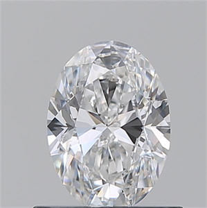Foto Diamante Natural 0.70 quilates, Ovalado , Color D, claridad SI1 y certificado GIA de