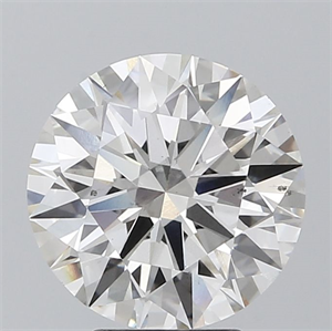 Foto Del inventario de diamantes de laboratorio, 3.87 quilates, Redondo , Color G, claridad VS2 y certificado IGI de