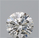 Natural Diamond 0.55 Carats, Round with Excellent Cut, I Color, SI1 Clarity and Certified by GIA