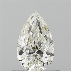 Foto Diamante Natural 0.40 quilates, De pera , Color H, claridad I1 y certificado IGI de
