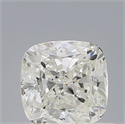 Diamante Natural 0.76 quilates, Del cojín , Color H, claridad IF y certificado GIA