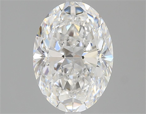 Picture of Natural Diamond 2.01 Carats, Oval with  Cut, E Color, VS2 Clarity and Certified by GIA