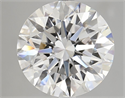 Del inventario de diamantes de laboratorio, 5.04 quilates, Redondo , Color E, claridad VVS2 y certificado IGI