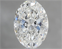 Diamante Natural 0.90 quilates, Ovalado , Color G, claridad SI2 y certificado GIA