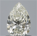 Diamante Natural 0.59 quilates, De pera , Color H, claridad VVS1 y certificado IGI