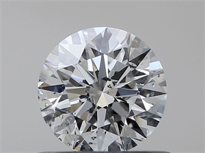 Foto Diamante Natural 0.50 quilates, Redondo , Color E, claridad SI2 y certificado GIA de