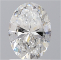 Diamante Natural 1.00 quilates, Ovalado , Color F, claridad SI1 y certificado GIA