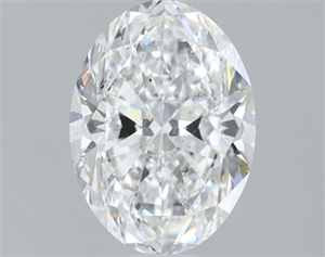 Picture of Natural Diamond 1.50 Carats, Oval with  Cut, D Color, SI1 Clarity and Certified by GIA