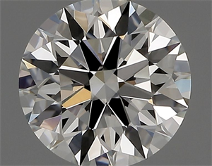 Picture of Natural Diamond 0.71 Carats, Round with Excellent Cut, G Color, IF Clarity and Certified by IGI