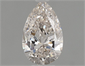 Diamante Natural 0.72 quilates, De pera , Color I, claridad VVS1 y certificado GIA