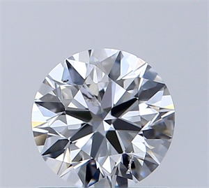 Picture of Natural Diamond 0.70 Carats, Round with Excellent Cut, E Color, SI2 Clarity and Certified by GIA
