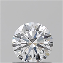 Natural Diamond 0.70 Carats, Round with Excellent Cut, F Color, VVS2 Clarity and Certified by GIA