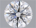 Del inventario de diamantes de laboratorio, 2.02 quilates, Redondo , Color D, claridad VVS2 y certificado IGI