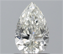 Natural Diamond 0.71 Carats, Pear with  Cut, I Color, SI1 Clarity and Certified by IGI