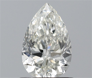 Picture of Natural Diamond 0.71 Carats, Pear with  Cut, I Color, SI1 Clarity and Certified by IGI
