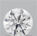 Del inventario de diamantes de laboratorio, 0.71 quilates, Redondo , Color E, claridad VS1 y certificado IGI