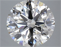 Del inventario de diamantes de laboratorio, 4.06 quilates, Redondo , Color G, claridad VVS2 y certificado IGI