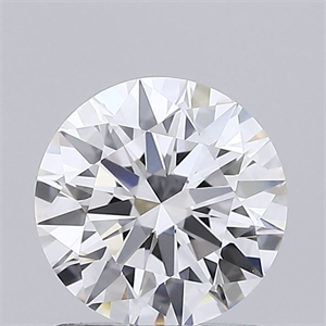 Picture of Lab Grown Diamond 1.09 Carats, Round with Ideal Cut, D Color, VVS2 Clarity and Certified by IGI