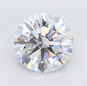 Picture of Lab Grown Diamond 6.43 Carats, Round with Ideal Cut, E Color, VVS1 Clarity and Certified by IGI