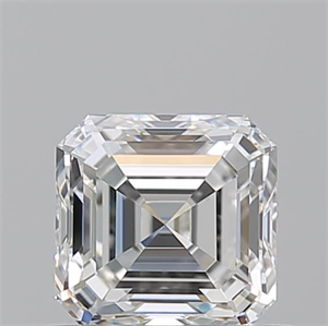 Picture of Natural Diamond 0.71 Carats, Asscher with  Cut, G Color, VVS1 Clarity and Certified by GIA