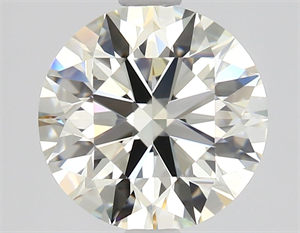 Picture of Natural Diamond 1.91 Carats, Round with Excellent Cut, K Color, VVS2 Clarity and Certified by GIA