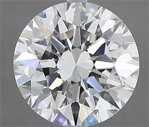 Foto Diamante Natural 2.01 quilates, Redondo , Color H, claridad VS1 y certificado GIA de