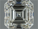 Natural Diamond 1.00 Carats, Asscher with  Cut, I Color, VS1 Clarity and Certified by IGI