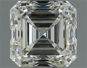 Picture of Natural Diamond 1.00 Carats, Asscher with  Cut, I Color, VS1 Clarity and Certified by IGI
