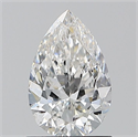 Diamante Natural 1.01 quilates, De pera , Color F, claridad SI2 y certificado GIA
