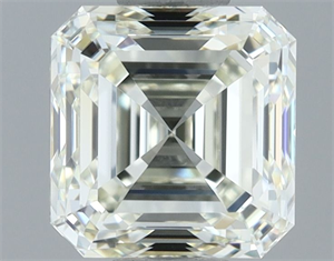 Picture of Natural Diamond 1.00 Carats, Asscher with  Cut, J Color, VVS1 Clarity and Certified by IGI
