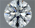 Diamante Natural 1.30 quilates, Redondo , Color G, claridad IF y certificado GIA