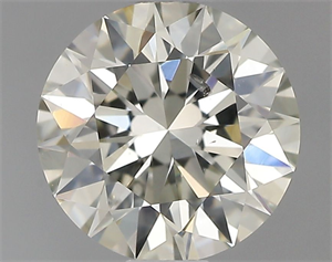Picture of Natural Diamond 0.70 Carats, Round with Excellent Cut, J Color, SI2 Clarity and Certified by GIA