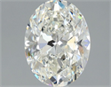 Natural Diamond 1.50 Carats, Oval with  Cut, G Color, VVS1 Clarity and Certified by GIA