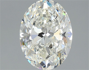 Picture of Natural Diamond 1.50 Carats, Oval with  Cut, G Color, VVS1 Clarity and Certified by GIA