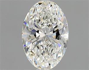 Picture of Natural Diamond 1.01 Carats, Oval with  Cut, G Color, SI1 Clarity and Certified by GIA