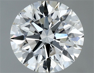 Picture of Natural Diamond 0.81 Carats, Round with Excellent Cut, I Color, VVS1 Clarity and Certified by GIA