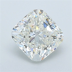 Foto Diamante Natural 0.90 quilates, Del cojín , Color I, claridad VVS2 y certificado GIA de