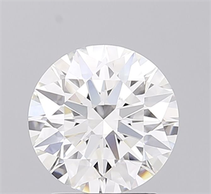 Picture of Lab Grown Diamond 2.06 Carats, Round with Ideal Cut, F Color, VVS2 Clarity and Certified by IGI