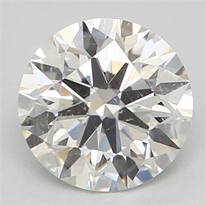 Picture of Natural Diamond 0.72 Carats, Round with Excellent Cut, J Color, SI2 Clarity and Certified by GIA