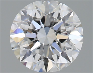 Picture of Natural Diamond 0.70 Carats, Round with Excellent Cut, D Color, VS2 Clarity and Certified by GIA