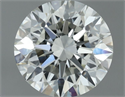 Diamante Natural 0.65 quilates, Redondo , Color K, claridad VVS1 y certificado GIA