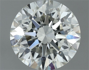 Foto Diamante Natural 0.65 quilates, Redondo , Color K, claridad VVS1 y certificado GIA de