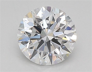 Picture of Lab Grown Diamond 0.80 Carats, Round with Ideal Cut, D Color, VVS2 Clarity and Certified by IGI