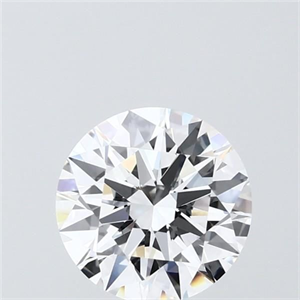 Picture of Lab Grown Diamond 1.50 Carats, Round with Ideal Cut, E Color, VVS2 Clarity and Certified by IGI